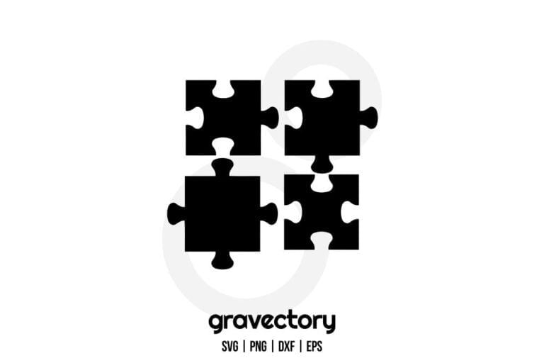 Puzzle Piece Svg Free Gravectory