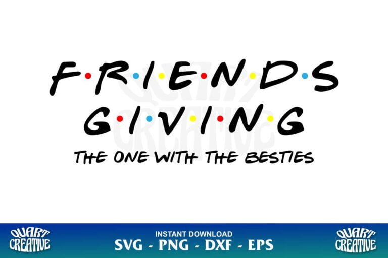 Friends Giving SVG Gravectory