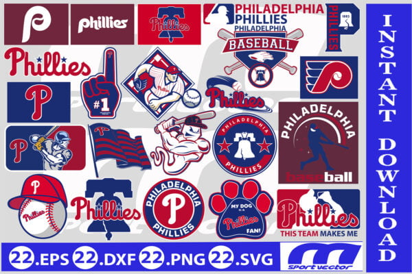 MLB Logo Philadelphia Phillies Philadelphia Phillies SVG Vector