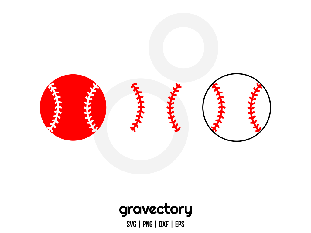 Baseball SVG Cut File - Gravectory