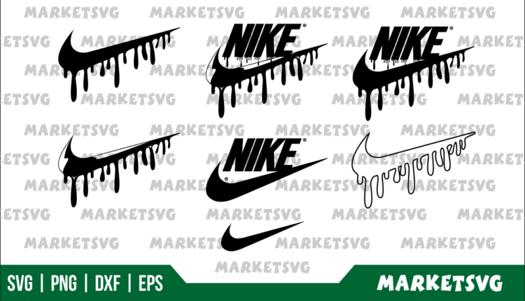 Download Nike Logo Blood Drip SVG Cut File Bundle - Gravectory