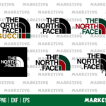 The North Face Gucci SVG