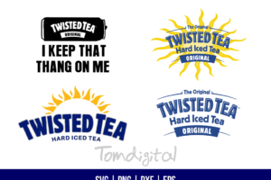 Twisted Tea Original Waterslide SVG