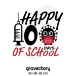 Happy 100 Days Of School SVG