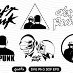 daft punk svg bundle