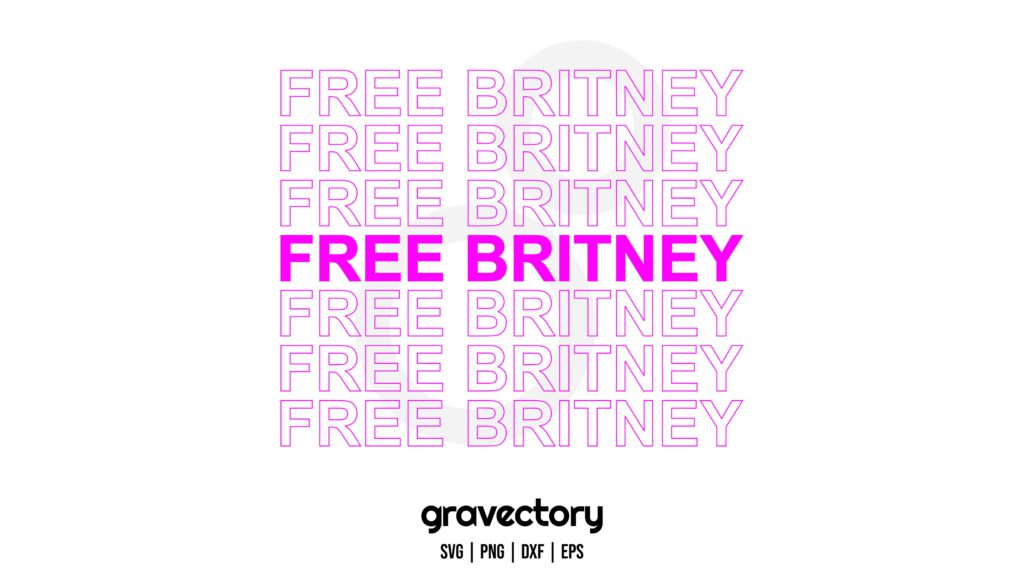 free britney svg