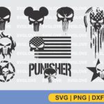 the punisher logo svg