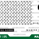 MARINE SERRE PATTERN SVG
