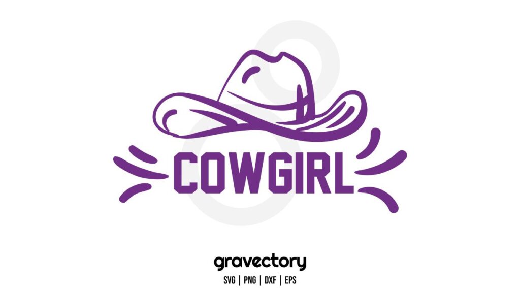 cowgirl svg