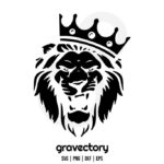 King Lion SVG