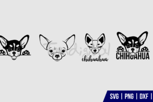 Chihuahua SVG Cut File Bundle
