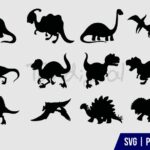 Dinosaur Clipart SVG Bundle