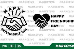 Happy Friendship Day SVG