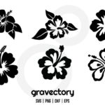 Hawaiian Flower SVG Bundle