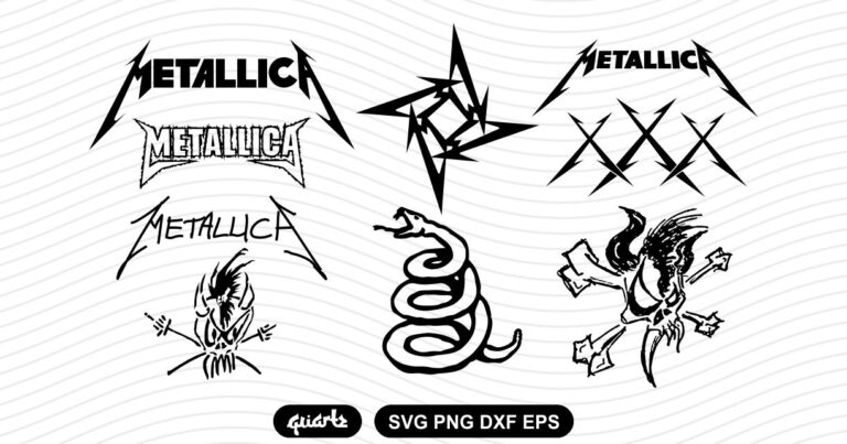 Metallica SVG - Gravectory