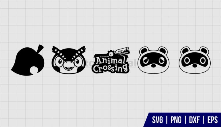 Animal Crossing SVG Bundle - Gravectory