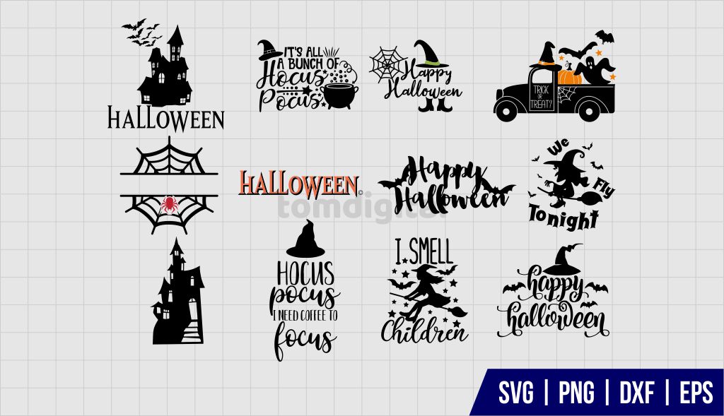 Hocus Pocus Halloween SVG