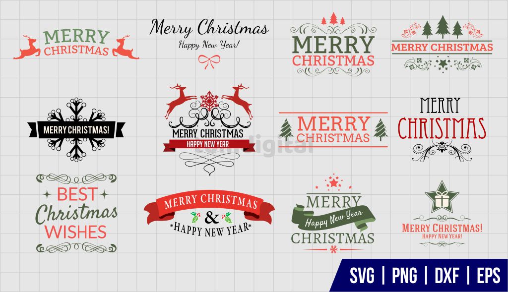 Merry Christmas SVG Bundle