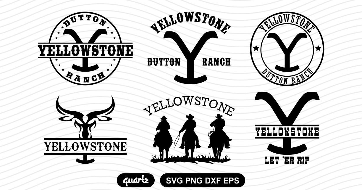Yellowstone SVG Bundle - Gravectory.