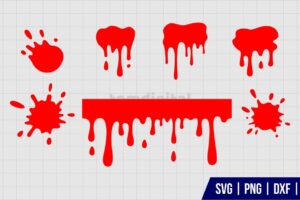 Blood Splatter SVG