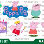 Peppa Pig SVG Bundle