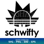 schwifty rick and morty svg