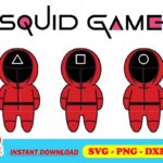 squid game vector SVG
