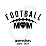 Football Mom SVG Free