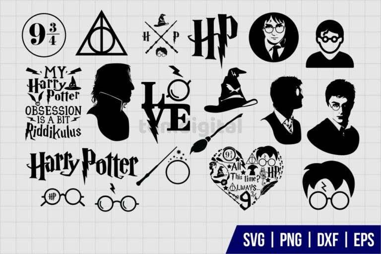 Harry Potter SVG Bundle - Gravectory