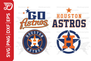 Houston Astros Baseball SVG - Houston Astros Baseball MLB LOGO Bundle