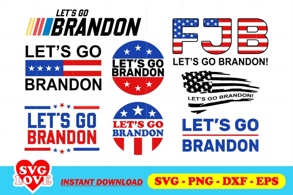 LETS GO BRANDON SVG BUNDLE Let's Go Brandon SVG Bundle