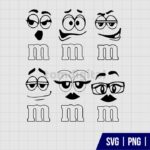 M And M Faces SVG