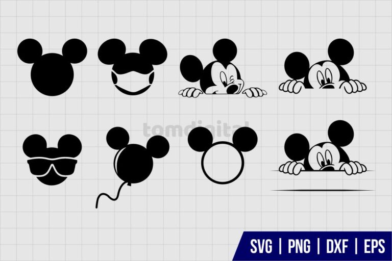 Classic Mickey SVG: A Timeless Icon for Creativity and Nostalgia