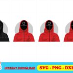 SQUID GAME MASK SOLDIER SVG