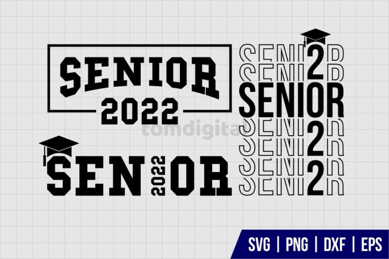 Senior 2022 SVG Bundle - Gravectory