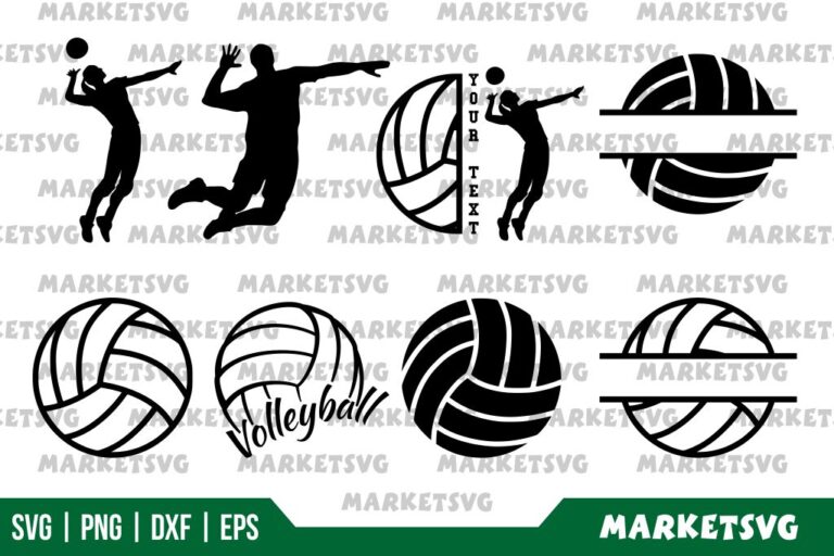 Volleyball SVG Bundle - Gravectory