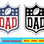 NFL Football Dad SVG