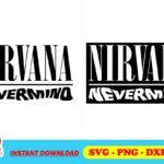 nirvana nevermind logo svg