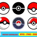 Pokemon Pokeball SVG