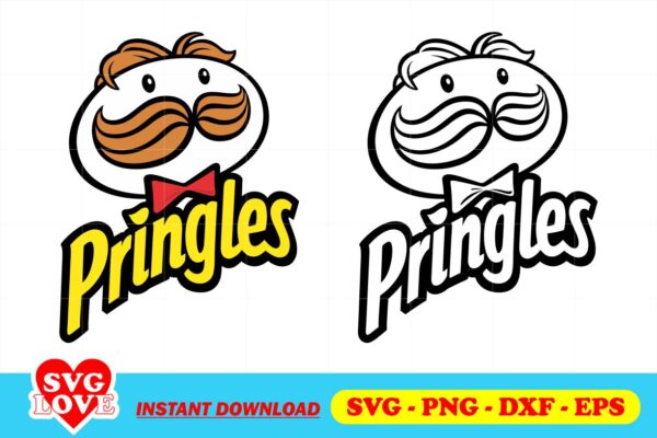 Pringles Logo SVG Cut Files - Gravectory