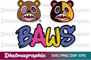 BAWS LOGO SVG EPS DXF PNG - Baws Logo