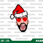 Bad Bunny Christmas SVG