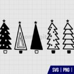 Christmas Trees SVG