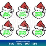 Grinch Family SVG Bundle
