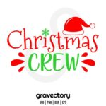 christmas crew svg