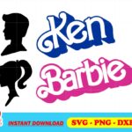 ken barbie svg