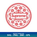 oreo supreme svg