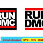 Run DMC Logo SVG