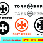 tory burch logo svg bundle