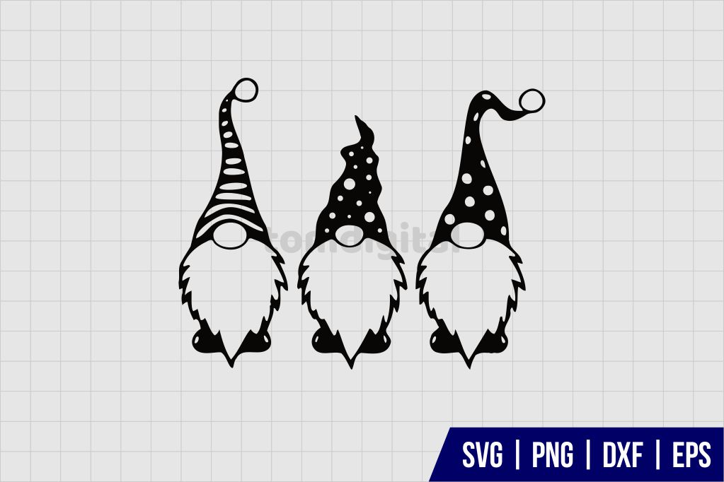 3 Gnomes SVG